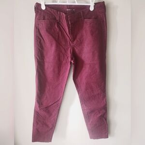 Old Navy Pixie Pants, Maroon, Size 6